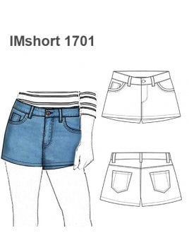 SHORT FALDA NIÑA 1701