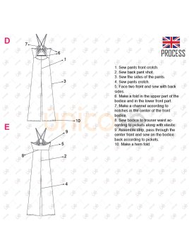 MOLDE ENTERITO CON RECORTES MUJER 2207