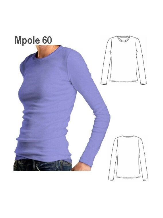 POLERA POLO SPANDEX MUJER, CUELLO POLO B
