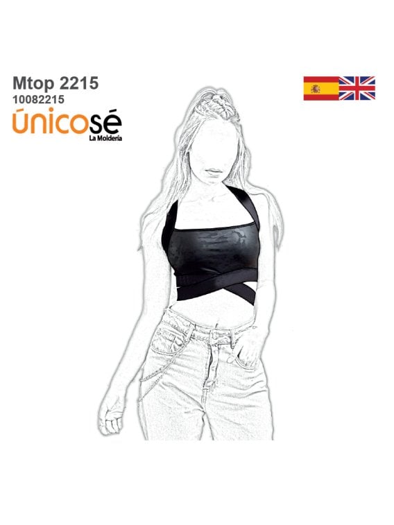 MOLDE TOP ELASTICOS MUJER 2215