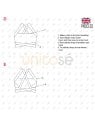 MOLDE TOP ELASTICOS MUJER 2215