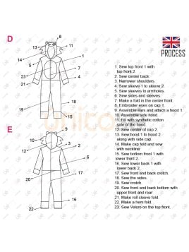 MOLDE DISFRAZ PERSONAJE VIDEOJUEGO