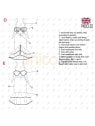 MOLDES DISFRAZ DE SIRENA 2221