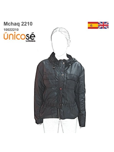 MOLDE CHAQUETA CORTAVIENTO MUJER 2210