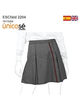 MOLDE FALDA TABLAS ESCOLAR 2204