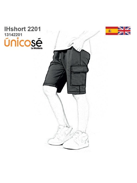 MOLDE SHORT BERMUDA NIÑO 2201