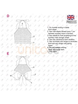 MOLDE TOP ELASTICADO MUJER 2217