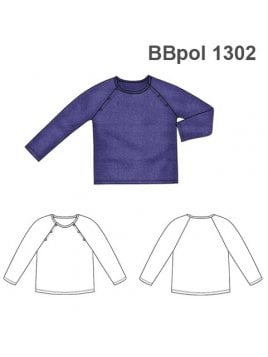 POLERON RAGLAN ABOTONADO