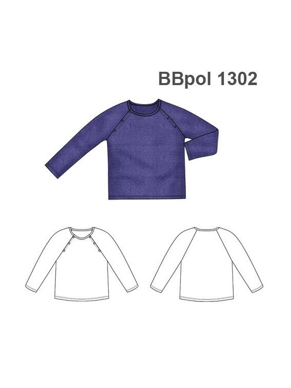 POLERON RAGLAN ABOTONADO