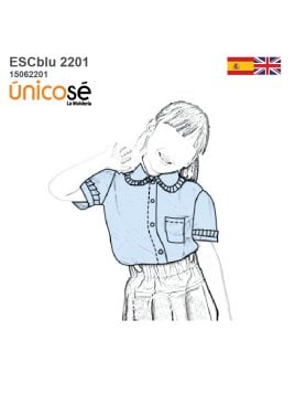 MOLDE BLUSA ESCOLAR 2201