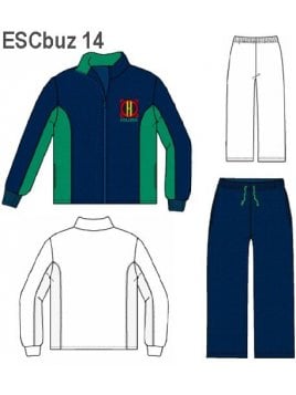 BUZO APLICACION COSTADOS UNISEX, CORTES