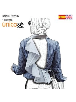 MOLDE BLUSA CAMISERA MUJER 2216