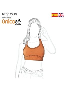 MOLDE TOP SIN MANGAS MUJER 2219