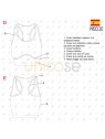 MOLDE TOP SIN MANGAS MUJER 2219