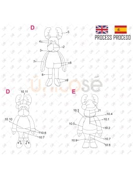 MOLDE RENO DE NAVIDAD MAN 2202