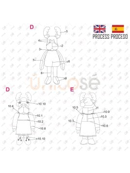 MOLDE RENO DE NAVIDAD MAN 2203