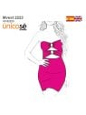 MOLDE VESTIDO CORTO MUJER 2223