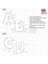 MOLDE COJIN ABECEDARIO ACC 2218