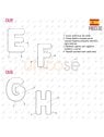 MOLDE COJIN ABECEDARIO ACC 2219