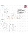 MOLDE COJIN ABECEDARIO ACC 2219