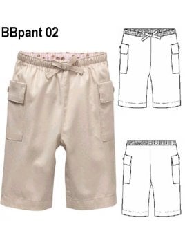 PANTALON BOLSILLOS BEBE BOLSILLOS CON T