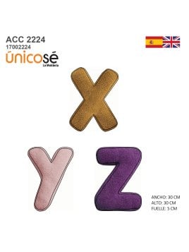 MOLDE COJIN ABECEDARIO ACC 2224