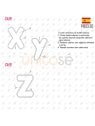 MOLDE COJIN ABECEDARIO ACC 2224