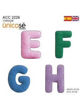 MOLDE COJIN ABECEDARIO ACC 2226