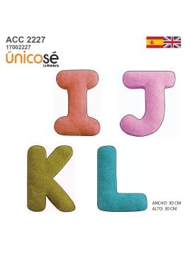 MOLDE COJIN ABECEDARIO ACC 2227