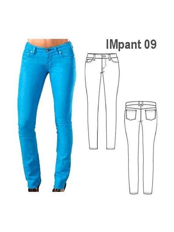 PANTALON JEANS NIÑA 0909