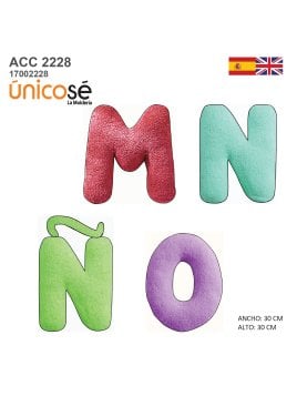 MOLDE COJIN ABECEDARIO ACC 2228