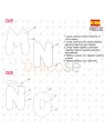 MOLDE COJIN ABECEDARIO ACC 2228