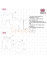 MOLDE COJIN ABECEDARIO ACC 2228
