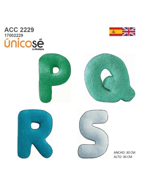 MOLDE COJIN ABECEDARIO ACC 2229