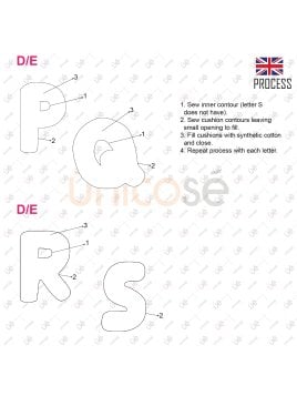 MOLDE COJIN ABECEDARIO ACC 2229