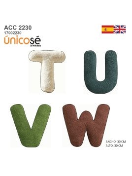 MOLDE COJIN ABECEDARIO ACC 2230