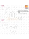 MOLDE COJIN ABECEDARIO ACC 2230
