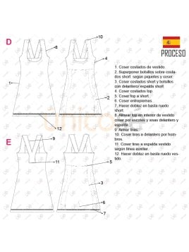 MOLDE DEPORTE PADLE MUJER 2246