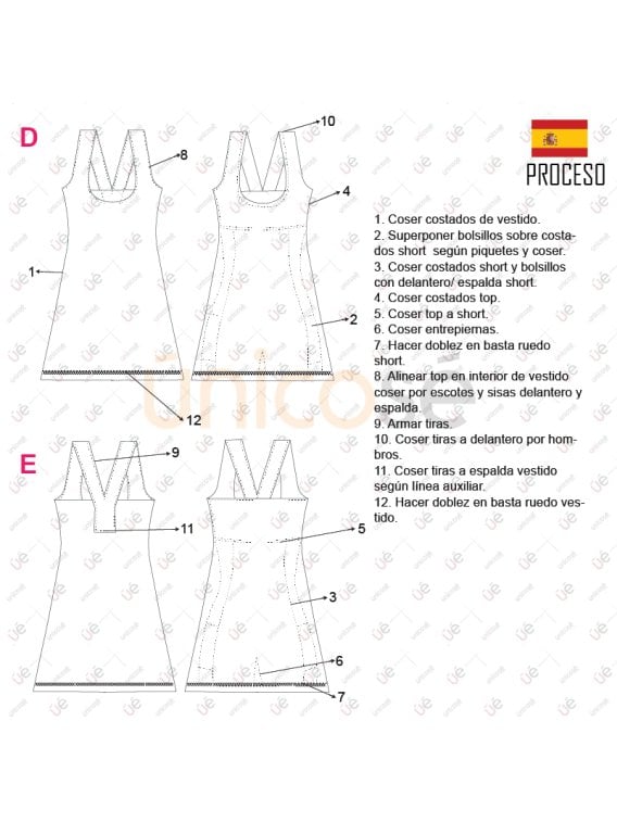 MOLDE DEPORTE PADLE MUJER 2246
