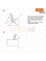 MOLDE TOP ASIMETRICO MUJER 2221