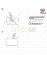 MOLDE TOP ASIMETRICO MUJER 2221