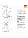 MOLDE VESTIDO PLATO MUJER 2231
