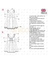 MOLDE VESTIDO PLATO MUJER 2231