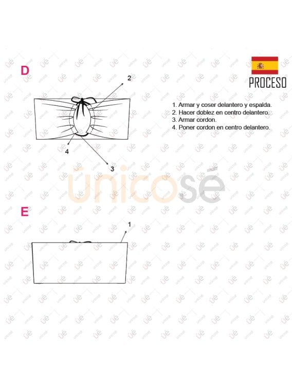 MOLDE TOP BASICO MUJER 2222
