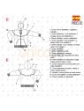 MOLDE CHAQUETA ESCOLAR CORTES 2211