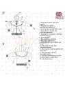 MOLDE CHAQUETA ESCOLAR CORTES 2211