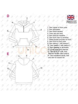 MOLDE ESCOLAR POLERON CORTES 2201