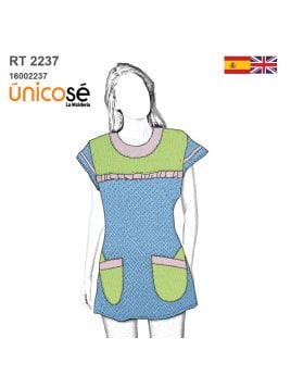 MOLDE DELANTAL PARVULARIA 2237