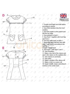 MOLDE DELANTAL PARVULARIA 2237