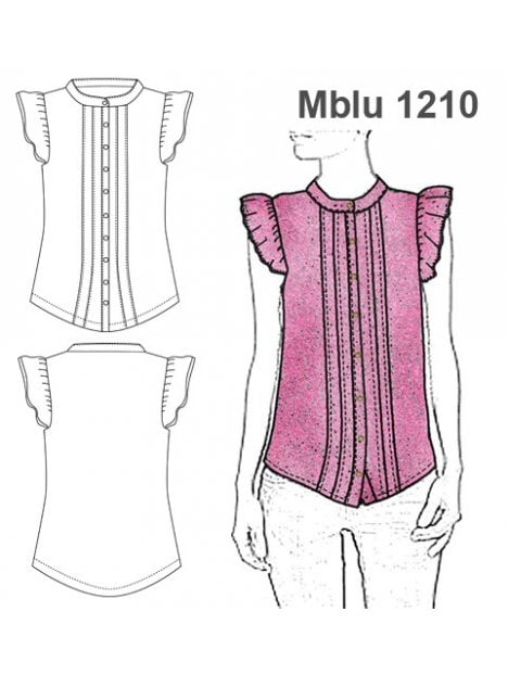 BLUSA MAO MUJER 1210